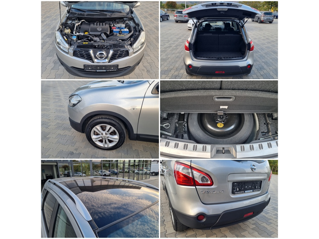 Nissan Qashqai + 2 4х4 2.0DCi-150ps ПАНОРАМА - автомобили, коли, обяви за нови и употребявани 14