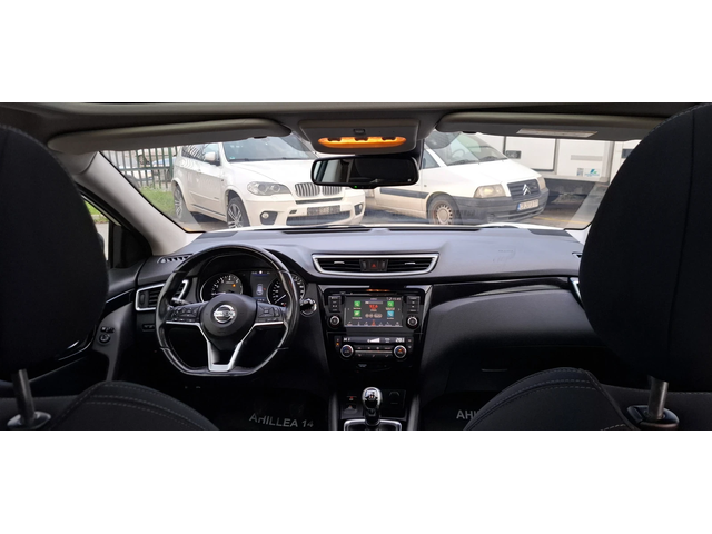 Nissan Qashqai 1.3 Facelift 360  Camera Бяла Перла - автомобили, коли, обяви за нови и употребявани 12