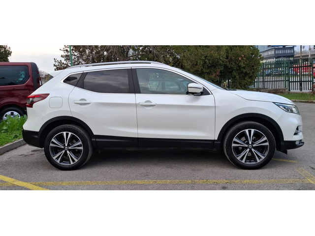 Nissan Qashqai 1.3 Facelift 360  Camera Бяла Перла - автомобили, коли, обяви за нови и употребявани 7