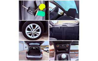 Nissan Qashqai + 2 1.5dci 110k.c * PANORAMA* 7 места* - автомобили, коли, обяви за нови и употребявани 9
