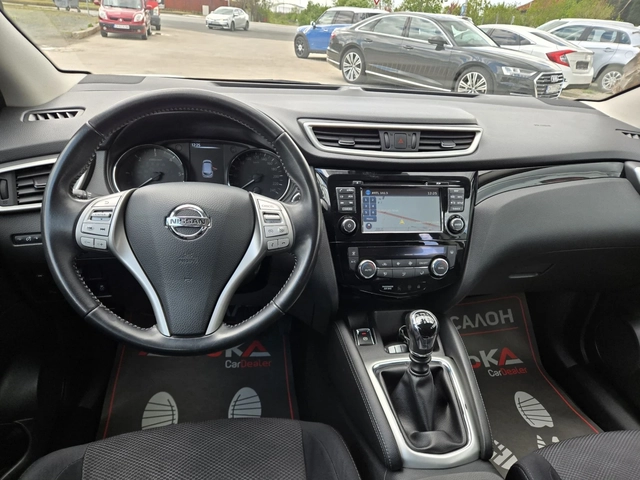 Nissan Qashqai 1.5DCI-110кс= 6сй= TEKNA= ПАНОРАМА= 360= KEYLESS - автомобили, коли, обяви за нови и употребявани 10