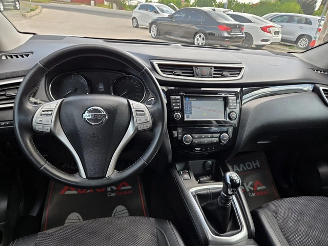 Nissan Qashqai 1.6DCI-131кс= 6ск= TEKNA= PANO= 360= BLIND= ПОДГРЕ - автомобили, коли, обяви за нови и употребявани 10