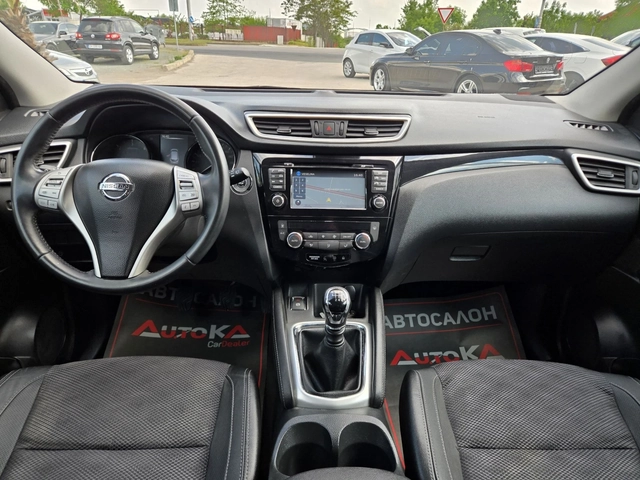 Nissan Qashqai 1.6DCI-131кс= 6ск= TEKNA= PANO= 360= BLIND= ПОДГРЕ - автомобили, коли, обяви за нови и употребявани 11