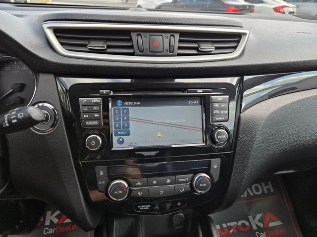 Nissan Qashqai 1.6DCI-131кс= 6ск= TEKNA= PANO= 360= BLIND= ПОДГРЕ - автомобили, коли, обяви за нови и употребявани 15