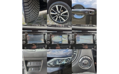Nissan Qashqai 1.6DCI-131кс= 6ск= TEKNA= PANO= 360= BLIND= ПОДГРЕ - автомобили, коли, обяви за нови и употребявани 16