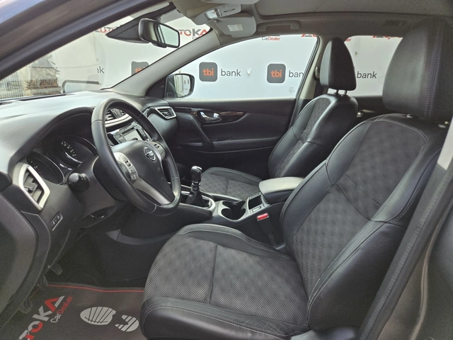 Nissan Qashqai 1.6DCI-131кс= 6ск= TEKNA= PANO= 360= BLIND= ПОДГРЕ - автомобили, коли, обяви за нови и употребявани 6