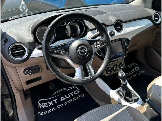 Opel Adam 1.4i 87HP ПАНОРАМА - автомобили, коли, обяви за нови и употребявани 8