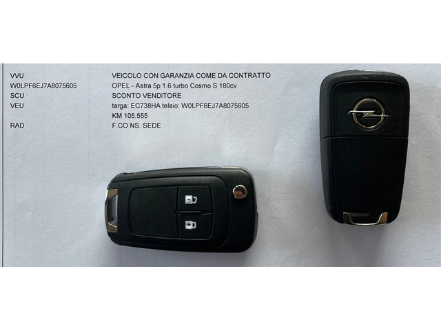 Opel Astra 1.6T COSMO S - автомобили, коли, обяви за нови и употребявани 16