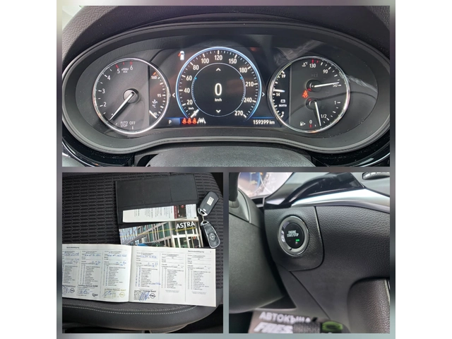 Opel Astra 1.5 CDTI 122 К.С. АВТОМАТ / ФЕЙС / ЛЕД / КАМЕРА - автомобили, коли, обяви за нови и употребявани 12