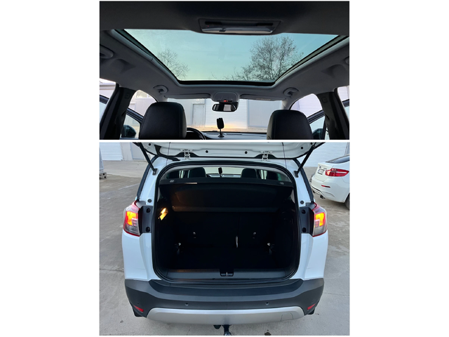 Opel Crossland X 1, 6HDI-120k.c/EURO-6/ПАНОРАМА/ПОДГРЕВ/КАТО НОВА!! - автомобили, коли, обяви за нови и употребявани 12