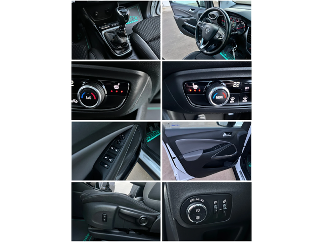Opel Crossland X 1, 6HDI-120k.c/EURO-6/ПАНОРАМА/ПОДГРЕВ/КАТО НОВА!! - автомобили, коли, обяви за нови и употребявани 14