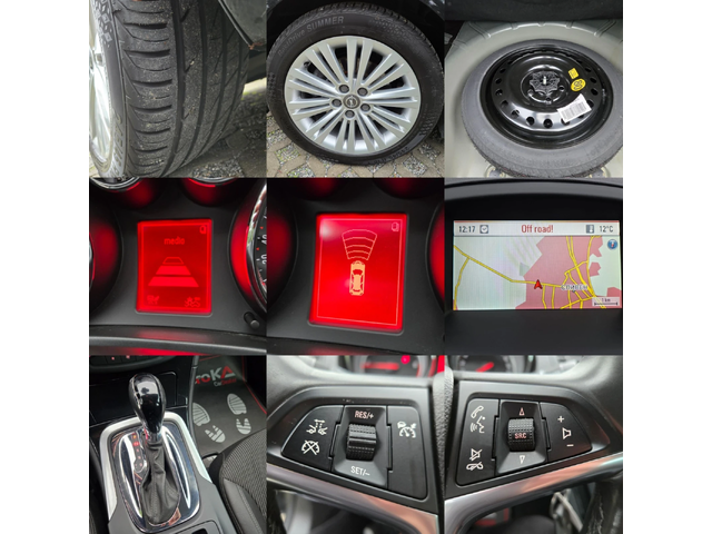 Opel Insignia 2.0CDTI-195кс= АВТОМАТ= ДИСТРОНИК= НАВИ= КСЕНОН - автомобили, коли, обяви за нови и употребявани 15