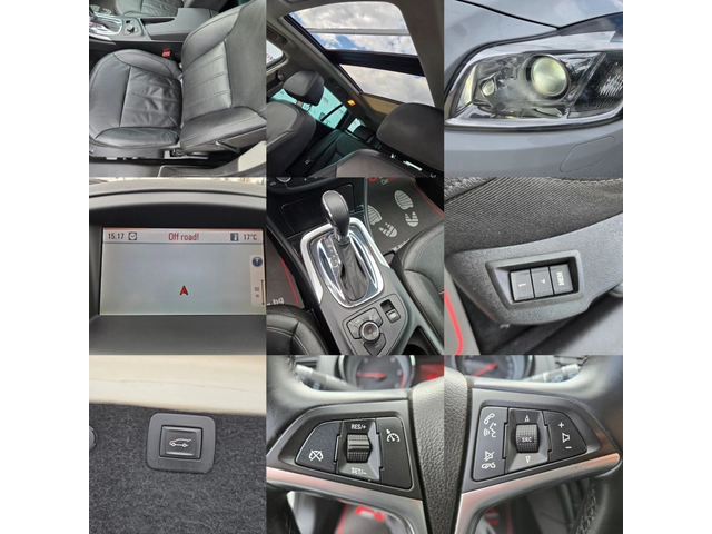 Opel Insignia 2.0CDTI-160кс= АВТОМАТ= ПАНОРАМА= ПОДГРЕВ= НАВИ - автомобили, коли, обяви за нови и употребявани 16
