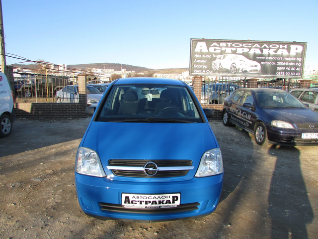 Opel Meriva 1.6i EURO4 - автомобили, коли, обяви за нови и употребявани 1
