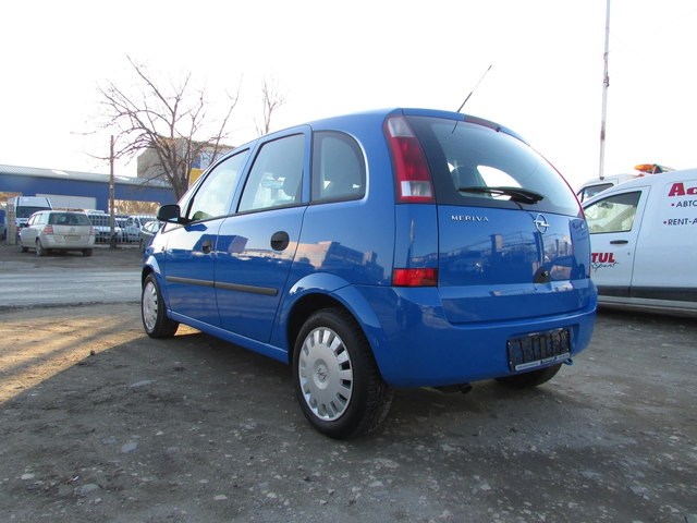 Opel Meriva 1.6i EURO4 - автомобили, коли, обяви за нови и употребявани 5