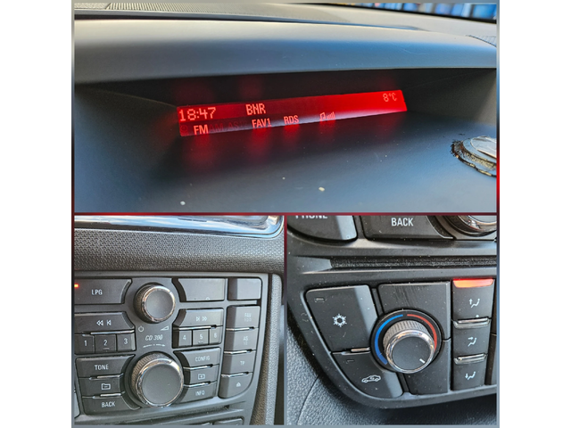 Opel Meriva 1.4 GAZ/FACELIFT/KLIMA - автомобили, коли, обяви за нови и употребявани 14