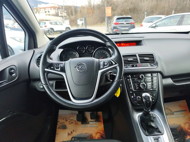 Opel Meriva 1.4i* ГАЗ* EURO5B* KLIMA* - автомобили, коли, обяви за нови и употребявани 7