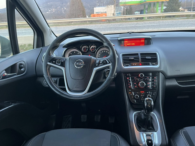 Opel Meriva 1.3ECOFLEX 95кс КЛИМАТРОНИК АВТОПИЛОТ ВНОС ИТАЛИЯ - автомобили, коли, обяви за нови и употребявани 12