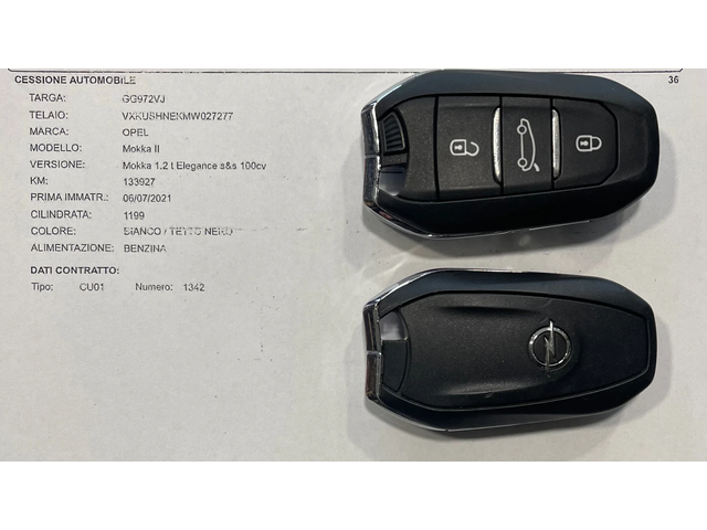 Opel Mokka 1.2T ELEGANCE - автомобили, коли, обяви за нови и употребявани 15