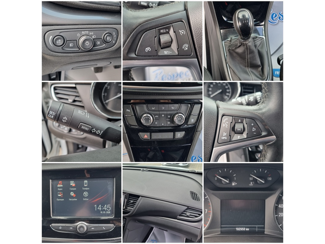 Opel Mokka X 1.4 ГАЗ 2017г. СЕРВИЗНА ИСТОРИЯ в OPEL ! - автомобили, коли, обяви за нови и употребявани 14