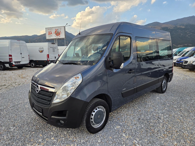 Opel Movano 2.3CDTi, 9 местен, Климатик/ ЛИЗИНГ - автомобили, коли, обяви за нови и употребявани 0