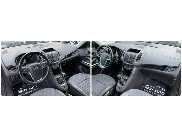 Opel Zafira 1.6i 150HP EURO5B - автомобили, коли, обяви за нови и употребявани 10