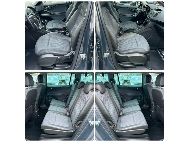 Opel Zafira 1.6i 150HP EURO5B - автомобили, коли, обяви за нови и употребявани 8