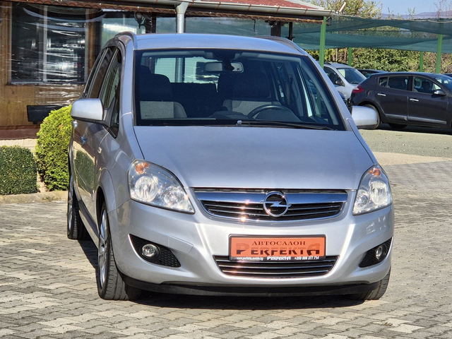 Opel Zafira 1.6турбо 150к.с  CNG - автомобили, коли, обяви за нови и употребявани 3