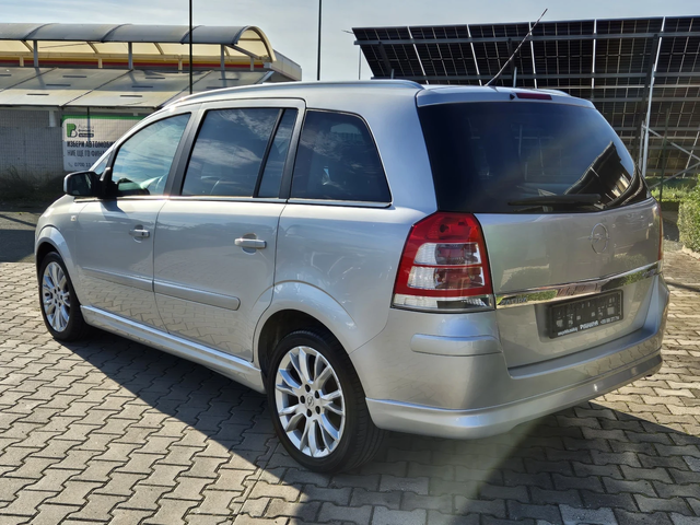 Opel Zafira 1.6турбо 150к.с  CNG - автомобили, коли, обяви за нови и употребявани 8