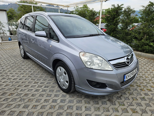 Opel Zafira 1.8i-140кс= ГАЗ= 7МЕСТА= КЛИМАТРОНИК= FACE - автомобили, коли, обяви за нови и употребявани 1