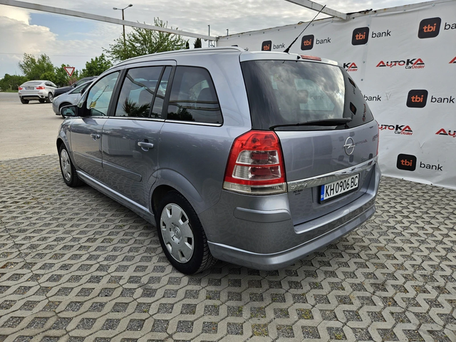 Opel Zafira 1.8i-140кс= ГАЗ= 7МЕСТА= КЛИМАТРОНИК= FACE - автомобили, коли, обяви за нови и употребявани 4