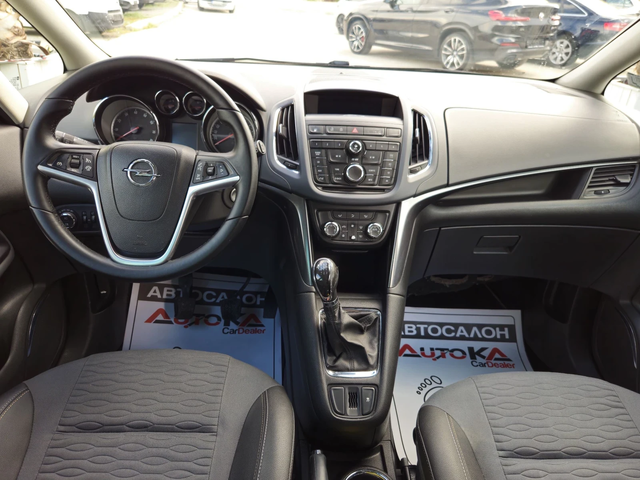 Opel Zafira 1.6T-150кс= 7МЕСТА= 6СКОРОСТИ= КЛИМАТРОНИК - автомобили, коли, обяви за нови и употребявани 11