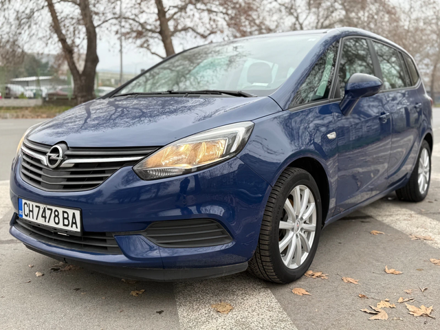 Opel Zafira АВТОПИЛОТ* ПОДГРЕВ* 6скорости* ПАРКТРОНИК* ТОП - автомобили, коли, обяви за нови и употребявани 4