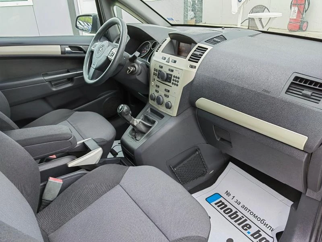 Opel Zafira 1.6i ECOMETAN* FACELIFT* UNIKAT* - автомобили, коли, обяви за нови и употребявани 15