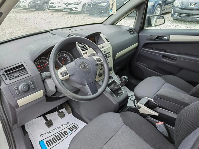 Opel Zafira 1.6i ECOMETAN* FACELIFT* UNIKAT* - автомобили, коли, обяви за нови и употребявани 5