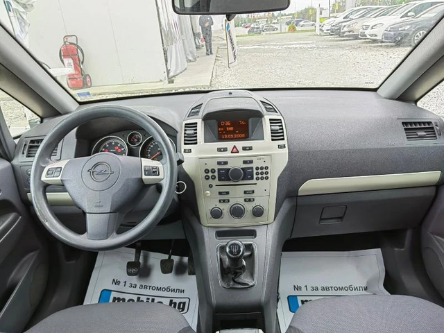 Opel Zafira 1.6i ECOMETAN* FACELIFT* UNIKAT* - автомобили, коли, обяви за нови и употребявани 8