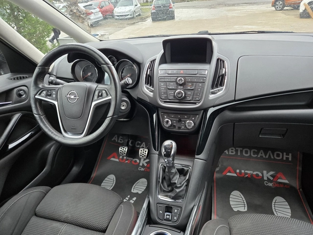 Opel Zafira 2.0CDTI-165кс= 7МЕСТА= НАВИ= 6СК= ПОДГРЕВ= ПАРК - автомобили, коли, обяви за нови и употребявани 12
