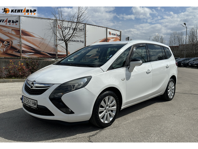 Opel Zafira Tourer 1.4i 140 к.с./Фабрична газ/ГАРАНЦИЯ ОТ КЕНТАВЪР - автомобили, коли, обяви за нови и употребявани 0