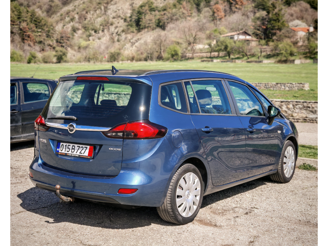 Opel Zafira Tourer 1.4T ФАБРИЧНА ГАЗ - автомобили, коли, обяви за нови и употребявани 4