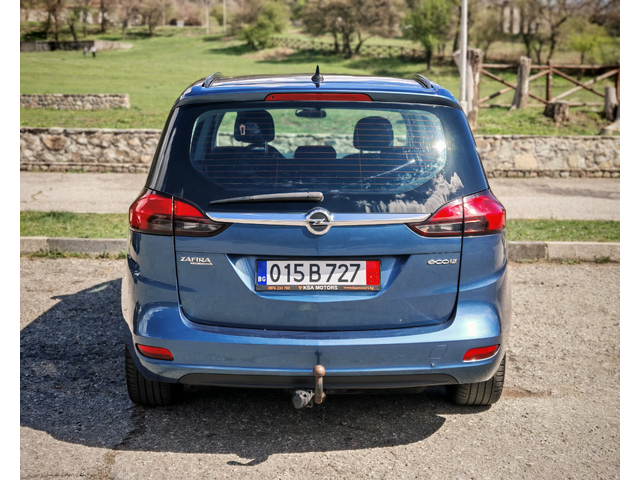 Opel Zafira Tourer 1.4T ФАБРИЧНА ГАЗ - автомобили, коли, обяви за нови и употребявани 5