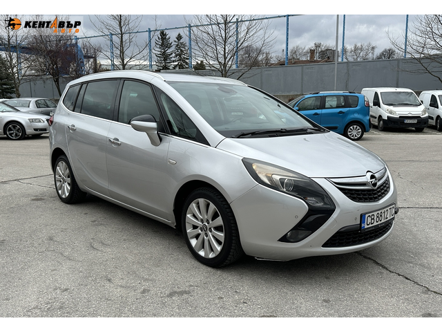 Opel Zafira Tourer 1.6i 150к.с. Газ.инжекцион - автомобили, коли, обяви за нови и употребявани 5