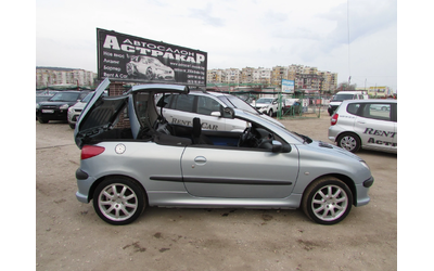 Peugeot 206 1.6i CC EURO4 - автомобили, коли, обяви за нови и употребявани 15
