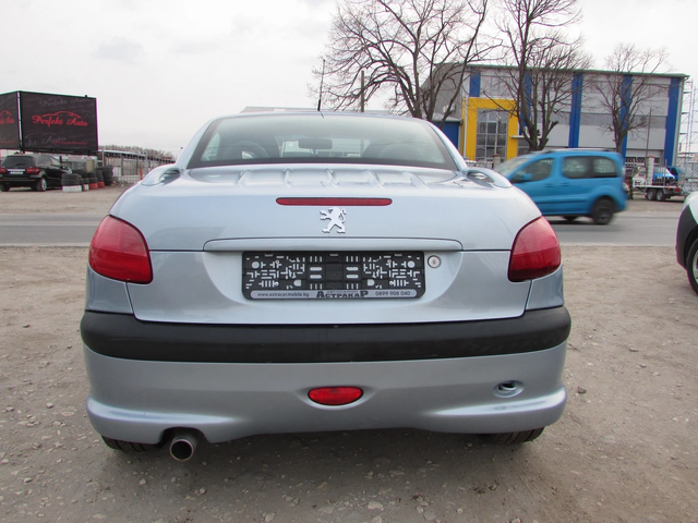 Peugeot 206 1.6i CC EURO4 - автомобили, коли, обяви за нови и употребявани 3