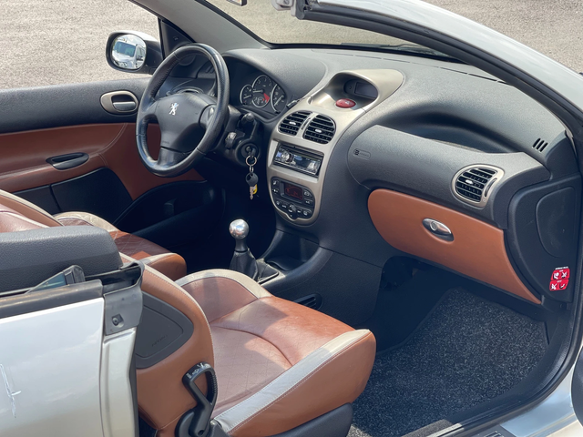 Peugeot 206 cc 1.6HDi Roland Garros Edition - автомобили, коли, обяви за нови и употребявани 12