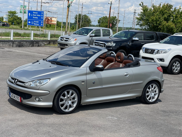 Peugeot 206 cc 1.6HDi Roland Garros Edition - автомобили, коли, обяви за нови и употребявани 6