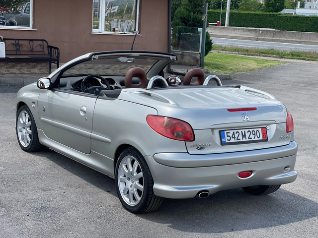 Peugeot 206 cc 1.6HDi Roland Garros Edition - автомобили, коли, обяви за нови и употребявани 7