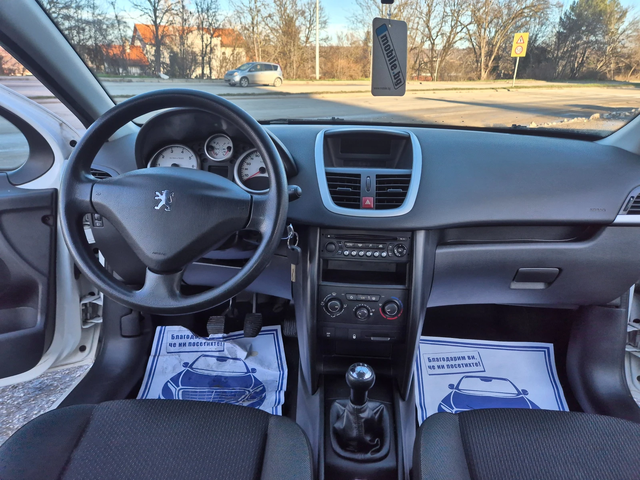 Peugeot 207 1.4i 75k.s.GAS - автомобили, коли, обяви за нови и употребявани 12