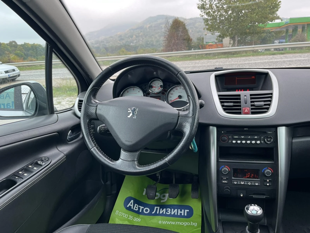 Peugeot 207 SW OUTDOOR 1.6HDI 90кс КОЖА КЛИМАТРОНИК - автомобили, коли, обяви за нови и употребявани 11