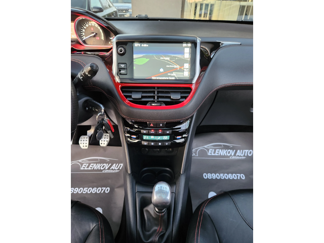 Peugeot 208 GTI-1.6I-200к.с-EURO 5 НАВИГАЦИЯ-ШВЕЙЦАРИЯ - автомобили, коли, обяви за нови и употребявани 11