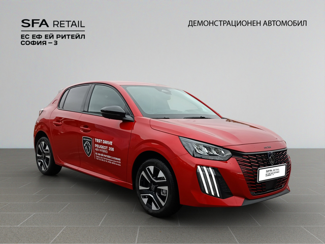 Peugeot 208 ALLURE 1.2 PureTech 110 HYBRID 48V e-DCS6 EURO 6.4 - автомобили, коли, обяви за нови и употребявани 2